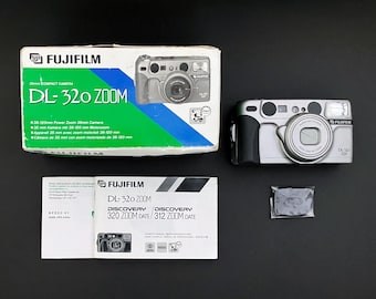 Fujifilm DL-320 Zoom _ 35 mm Aparat kompaktowy _ Mint/Nowy w otwartym pudełku