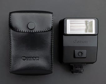 Canon Speedlite  155A _ Vintage Dedicated Canon AE-1 On-Camera Flash