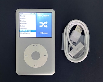 Apple iPod 60GB ホワイト　第5世代 Pre-Owned Apple iPod Classic 5th Gen 60GB White MP3 Audio