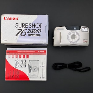 Canon Sure Shot WP-1 Weatherproof 35mm Camera _ W/ Case _ Exc! - Etsy