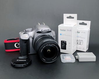 Canon EOS Rebel XSi 450D w/ Canon EF-S 18-55mm Stabilized Zoom _ 12.2Mp Digital SLR Camera _ Exc. Condition!