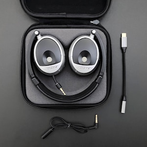ダイヤル式電話 受話器 ヘッドセット 黒色 DJ ヘッドフォン ヘッドホン