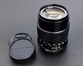 Minolta MD Celtic 135mm f:3.5 Lens _ Exc. condition