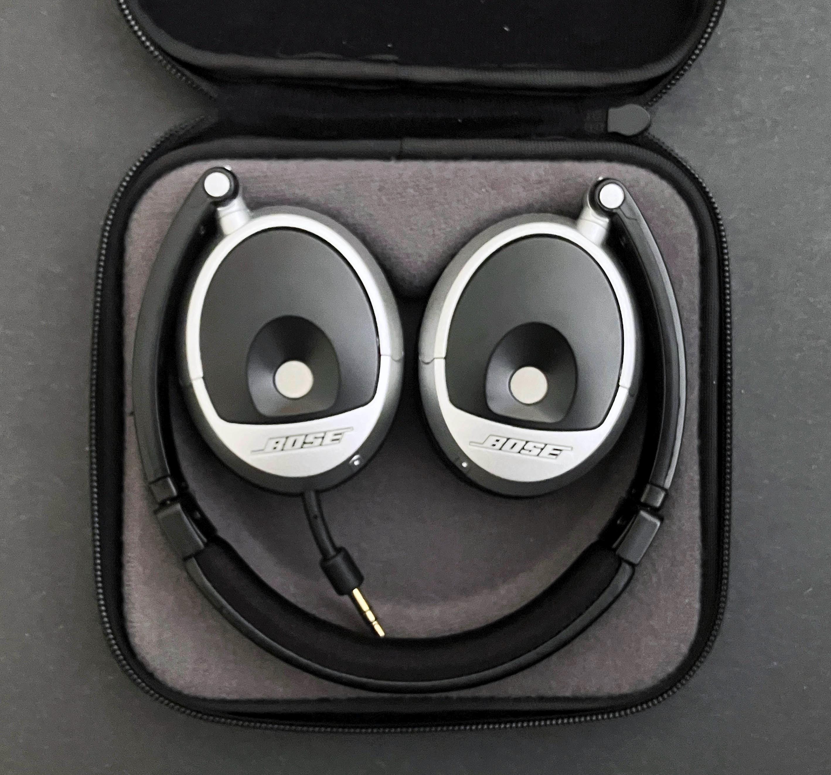 Bose On ear Headphones Wired Foldable Triport OE Black Silver W Case USB C Adapter Etsy