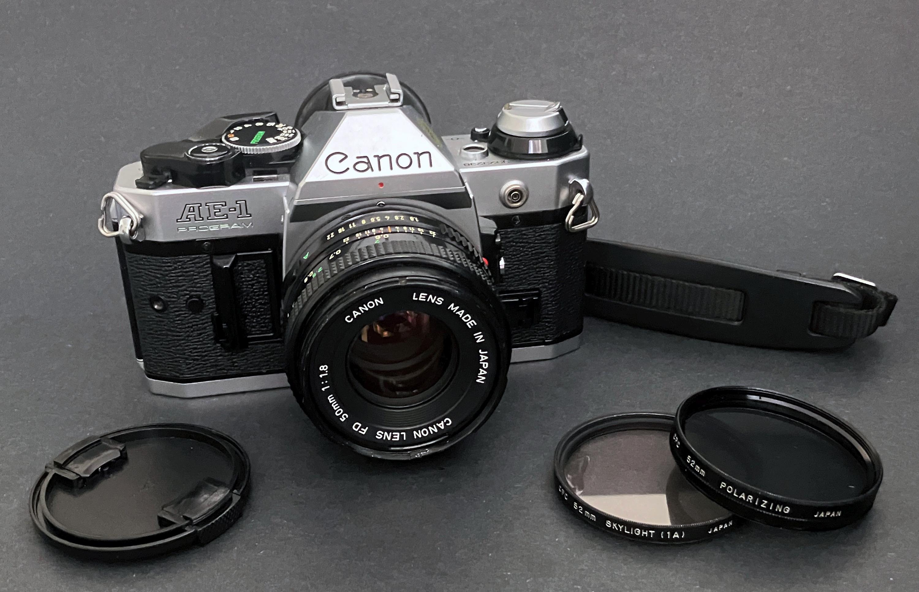 Canon AE-1 Program NewFD 50mm f/1.8 #879 【公式通販】