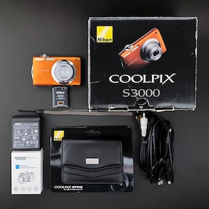 Nikon Coolpix S3000 Charger - Etsy