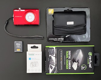 Nikon Coolpix S70 Digital Point-and-shoot Camera Red - Etsy
