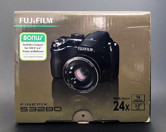 Fujifilm Finepix A340 Digicam, With Xd Card, in Original Box - Etsy