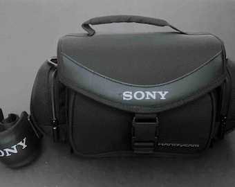 SONY Small Camera / Video Bag Black _ Perfect Size & High Quality!