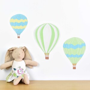 Hot air balloons wall decal medium image 1