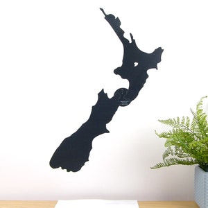 New Zealand map decal chalkboard medium image 6