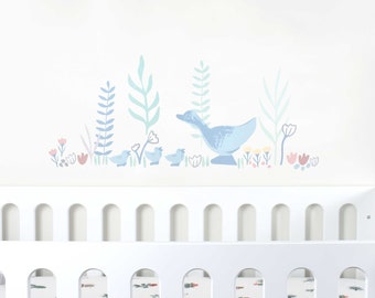 Little ducks wall decal large