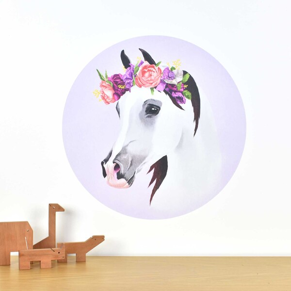 Horse Wall Decals Etsy