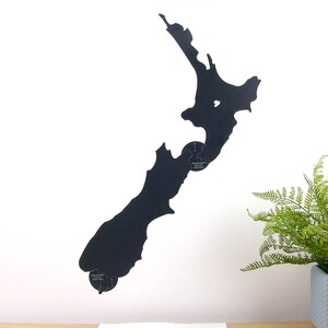 New Zealand map decal chalkboard medium image 8