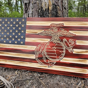 Marine Wood Sign - Etsy