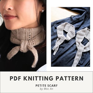 MAGGIE SCARF | Easy Knitting Pattern | Beginner-friendly | Head Scarf | English PDF Download