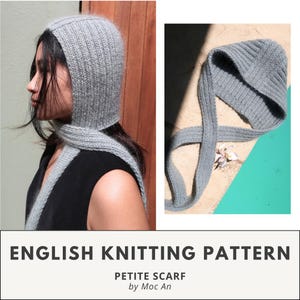 MY FAVORITE Bonnet | Easy Adult Bonnet Knitting Pattern | Balabonnet Pattern | Top Down Bonnet | Mohair Hood Pattern | English PDF Download