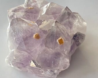 Garden Amethyst (Lodolite) – Rare Pink and Purple Amethyst with Hematite & Epidote Inclusions - from Meigu, Sichuan, China
