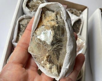 Wholesale Lot Golden Mica | Golden Mica with Black Tourmaline | Black Tourmaline | Brazilian Golden Mica | Premium Quality Mica