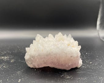 A Sea Urchin! Rare Amethyst Cluster with UV-reactive Calcite - from San Vicente mine, Guanajuato, Mexico
