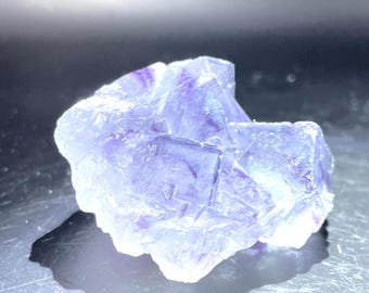 Blue & Purple Phantom YGX Fluorite - Great Luster Yaogangxian Fluorite