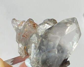 Small Dumortierite in Quartz Specimen – Vaca Morta mine in Bahia, Brazil