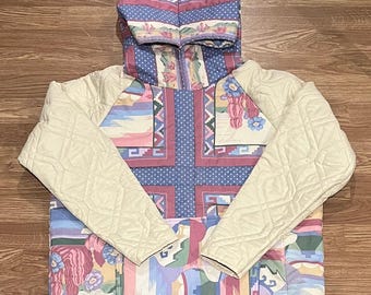 Handmade Quilted Hoodie