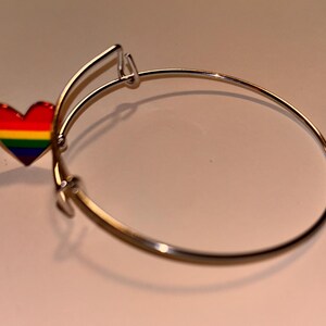 Custom Pride Flag Charm Bracelets