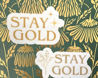 The Outsiders Stay Gold Ponyboy Png Digital File - Etsy
