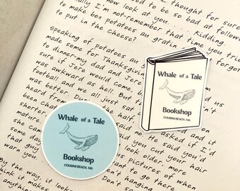 The Summer I Turned Pretty "Whale of a Tale" Inspired Stickers