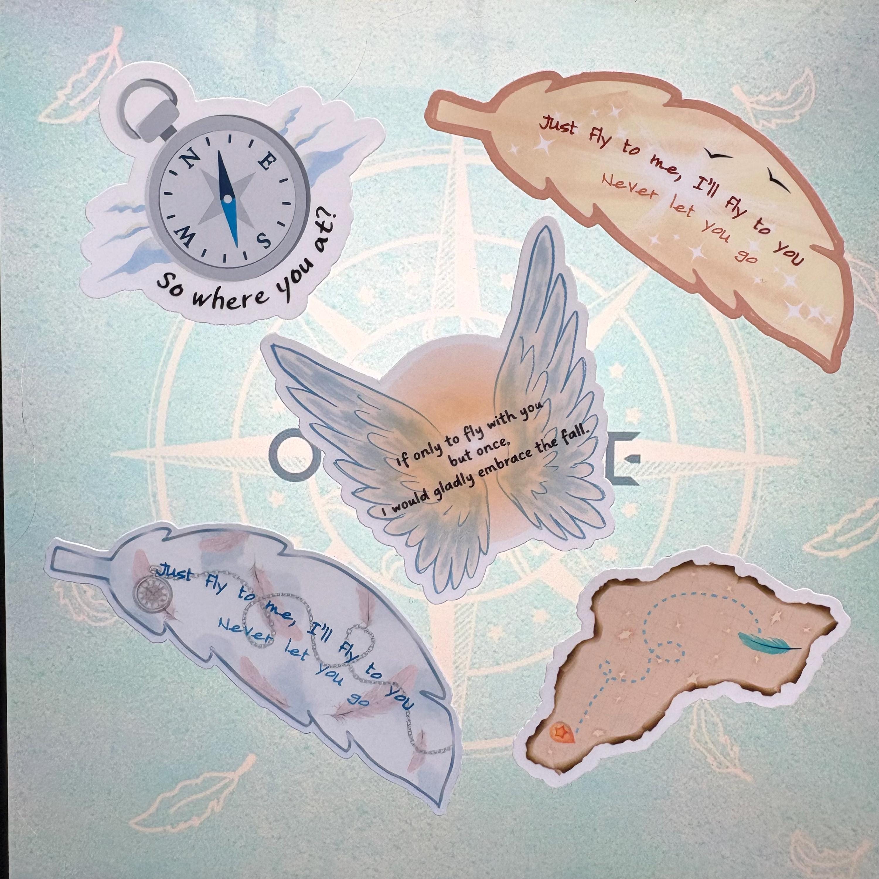 N.flying Sticker - Etsy