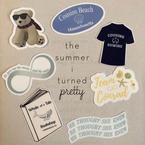 The Summer I Turned Pretty Inspired Sticker Bundle