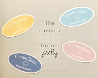 The Summer I Turned Pretty "Cousins Beach" Inspired Stickers