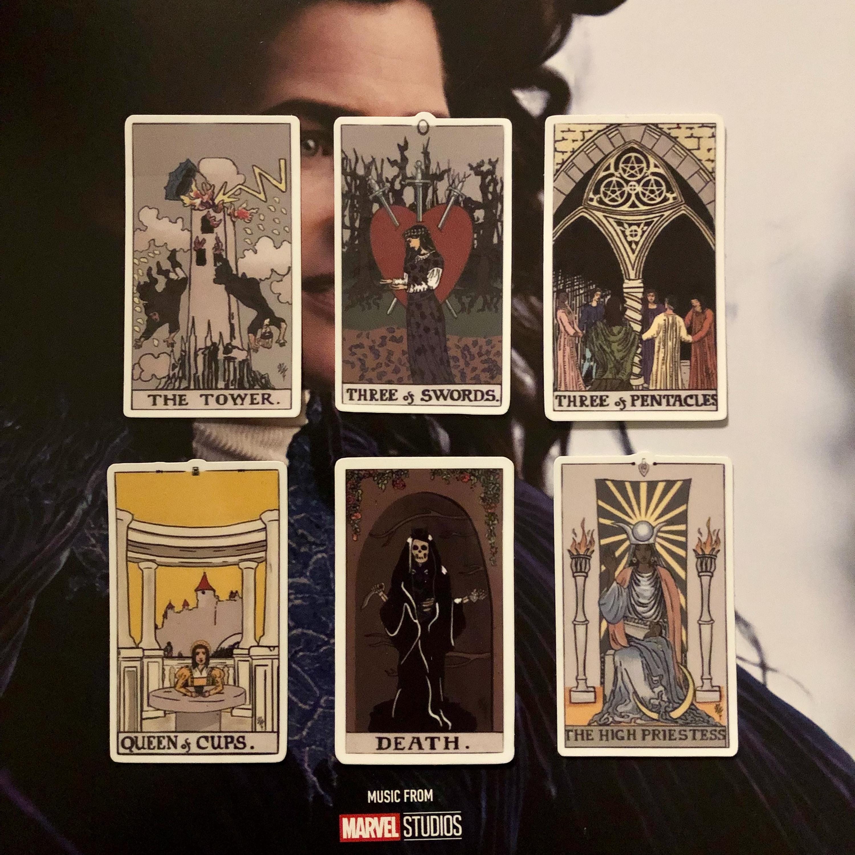 Agatha All Along "Tarot Card" Stickers
