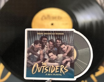 The Outsiders Musical Inspired "Vinyl" Sticker