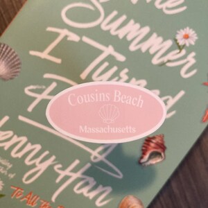 The Summer I Turned Pretty "Cousins Beach" Inspired Stickers image 4