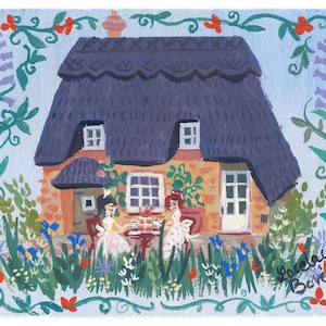 Cotswolds Tea Time - Print