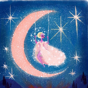 Sparkling Moon