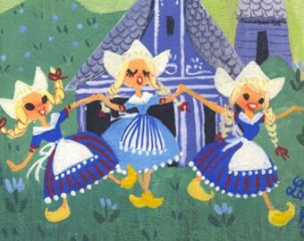 Dutch Girls - Print