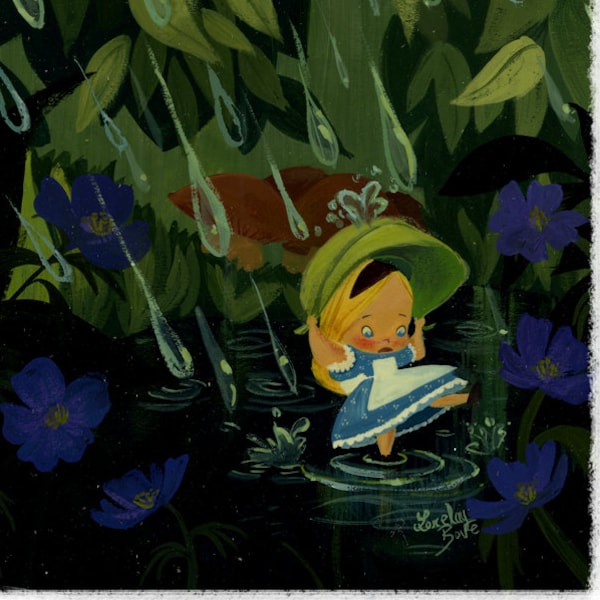 Alice in the Rain - Print