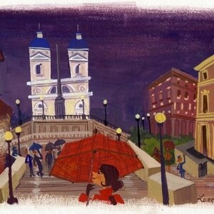 Piazza Spagna (Roma) - Imprimer