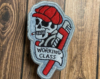 Working Class Iron-On Patch
