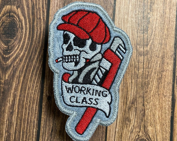Working Class Iron-On Patch