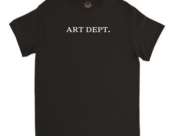 ART DEPT. Heavyweight Unisex Crewneck T-shirt