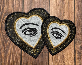 Handmade All Seeing Eye Sew-On Patch