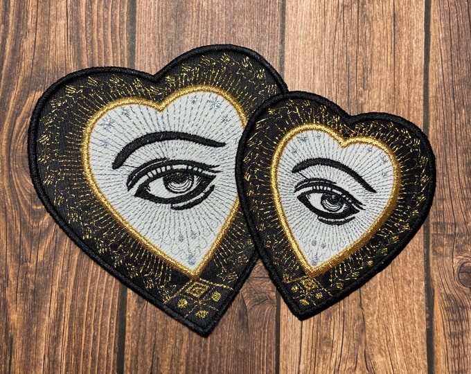 Handmade All Seeing Eye Sew-On Patch
