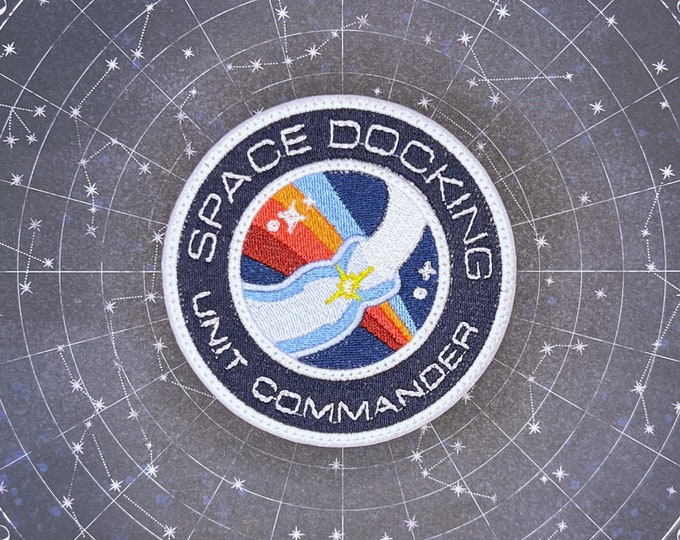 Space Docking Unit Commander Patch