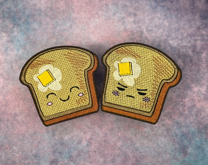 Moody Toast Iron On Patch