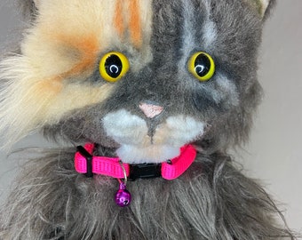 Handmade Customized Plush Cat Toy - Made to Look Like Your Cat- Mx. Kitter, Made to Order Pet Loss Gift