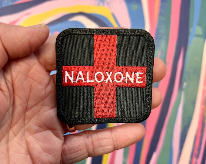 Medic NALOXONE Badge